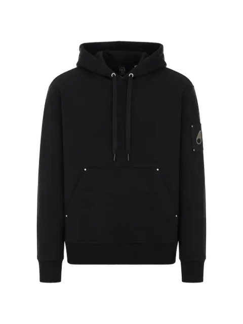 Moose Knuckles Hartsfield logo-patch hoodie