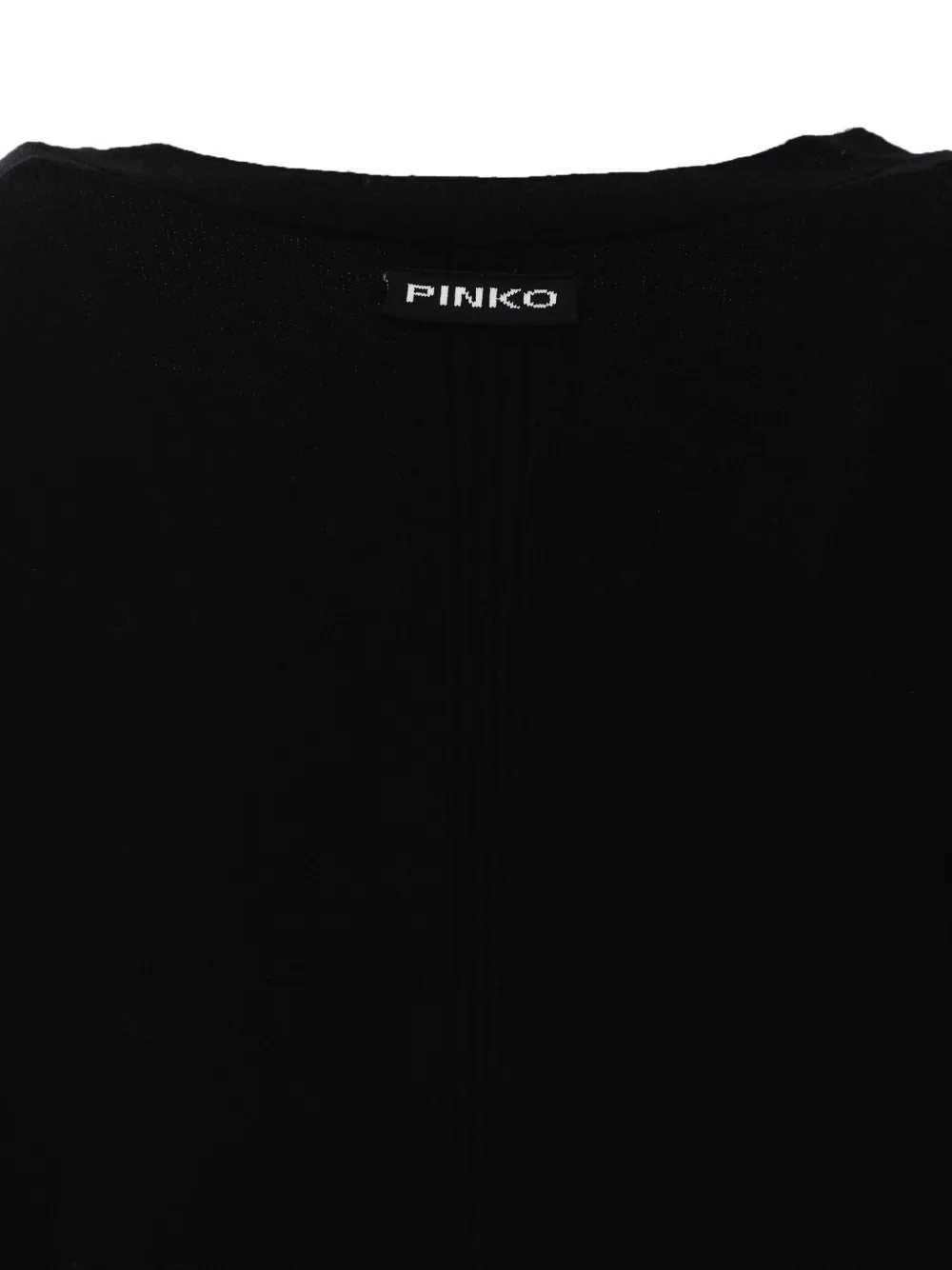 PINKO Oversized vest met contrasterende afwerking Zwart