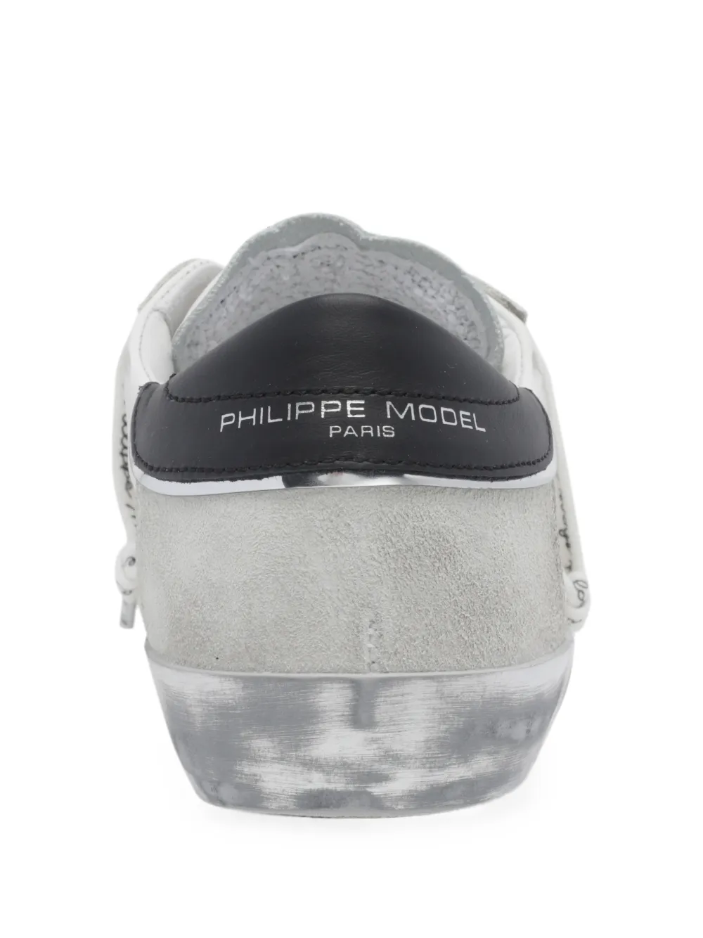 Philippe Model Paris Leren PRSX low-top sneakers Wit