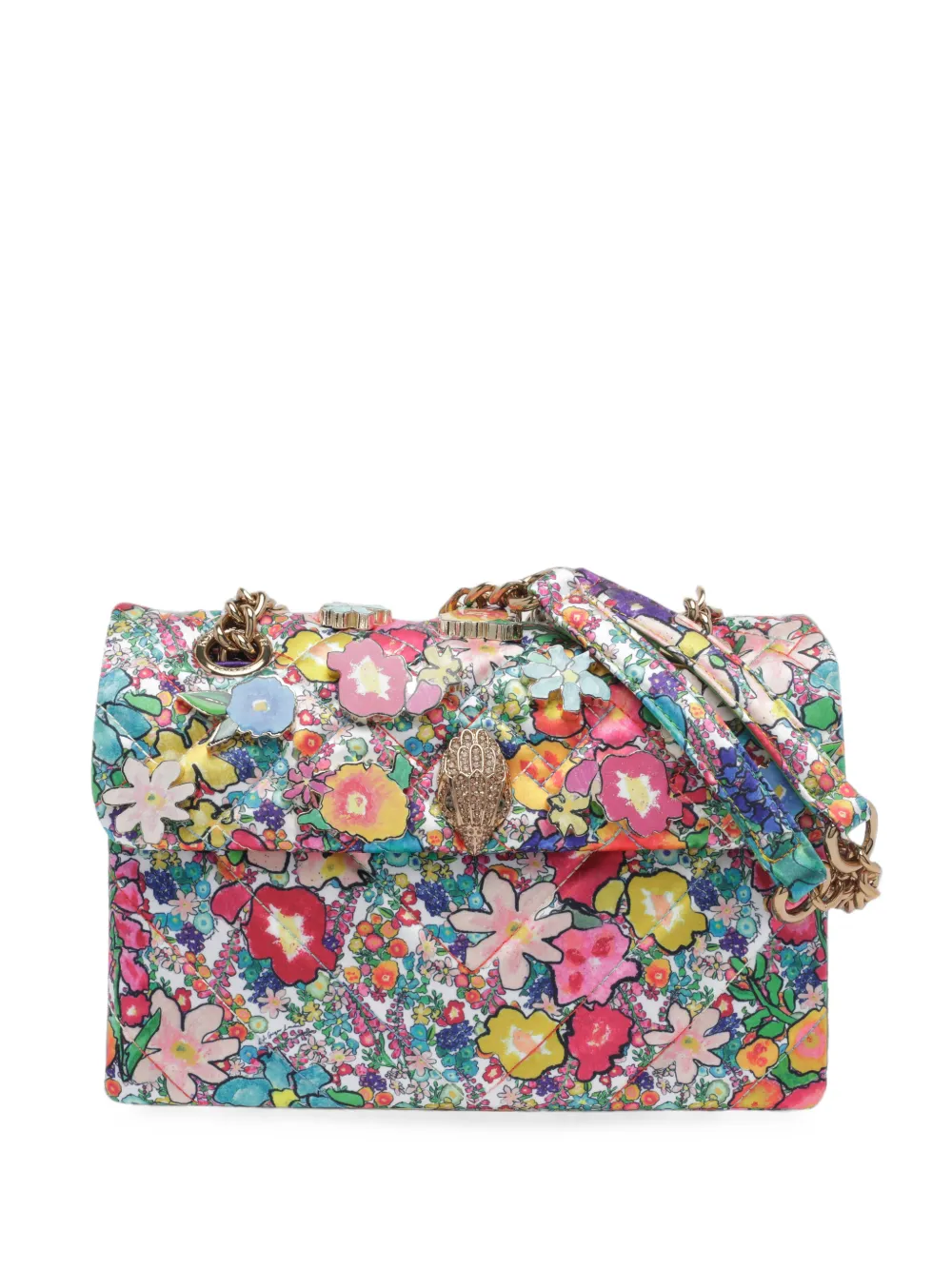 Kurt Geiger London Kensington flower bag - Blu