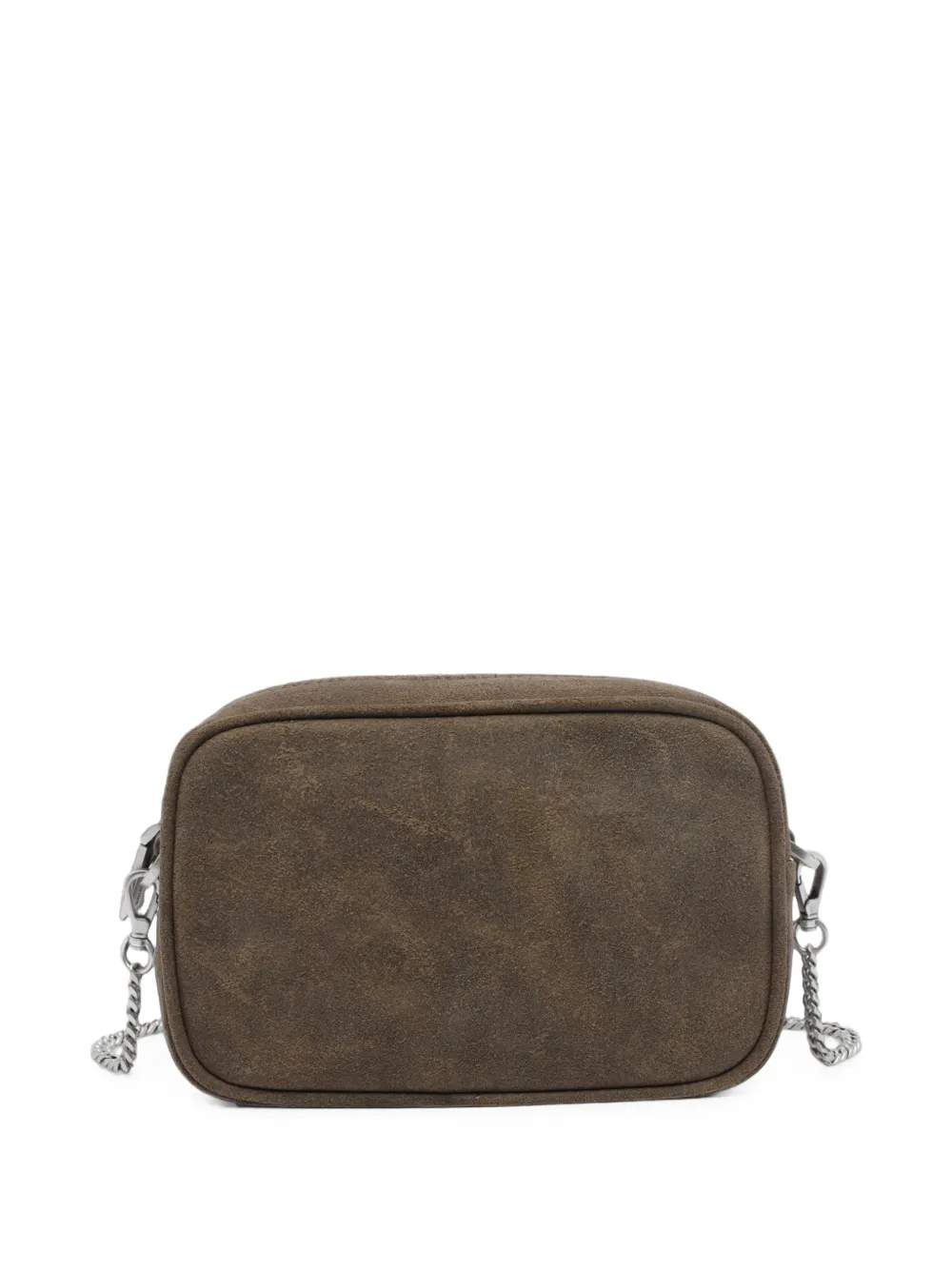 Golden Goose Star mini-tas van militair groen suède met ster en studs