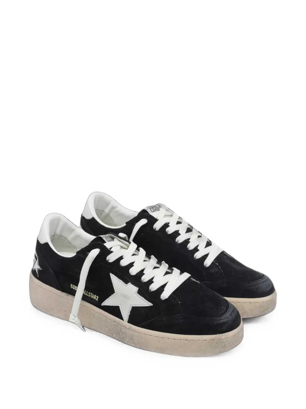 Golden Goose Ball Star-patch sneakers Zwart