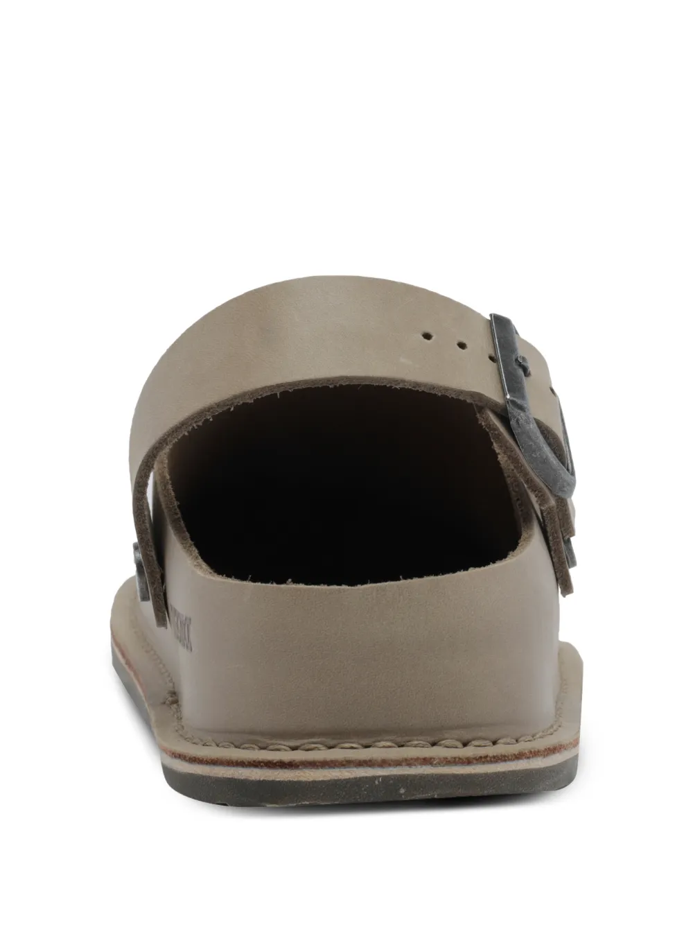 Birkenstock Lutry Premium leren muiltjes Beige