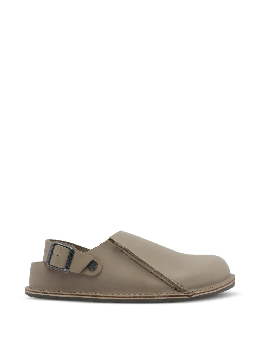 Birkenstock Lutry Premium leren muiltjes Beige