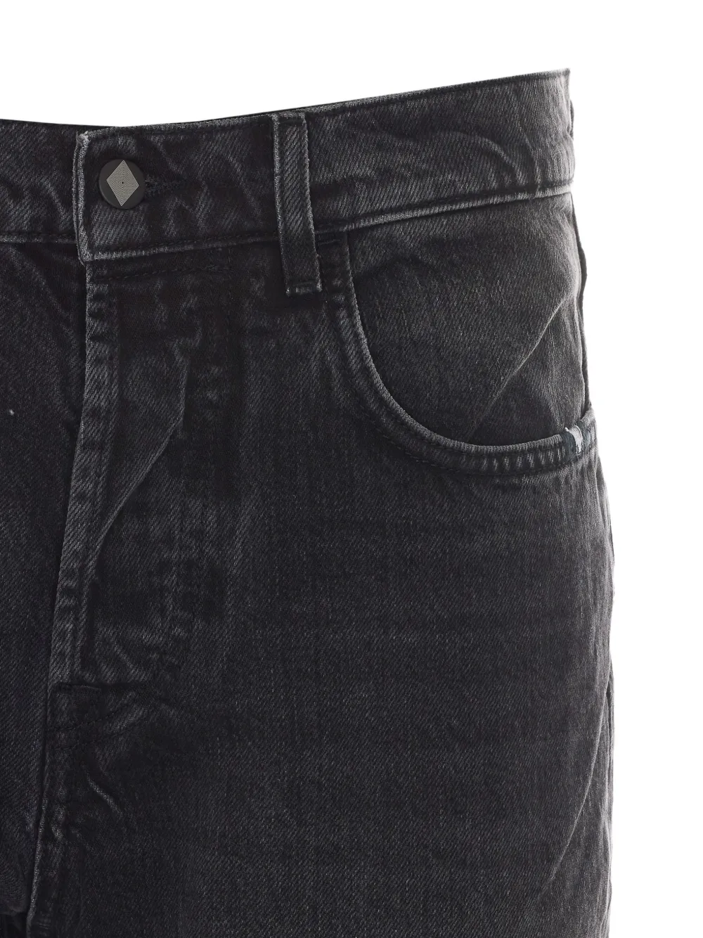 AMISH Jeremiah jeans met vervaagd effect Zwart