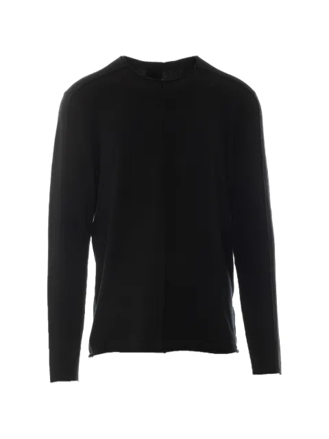 Thom Krom exposed-seam crew-neck sweater