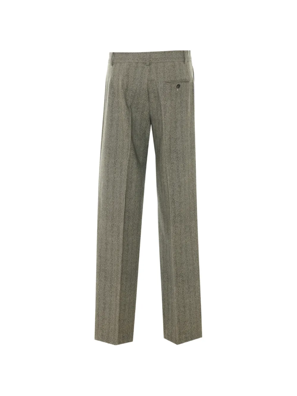 Circolo 1901 Broek met visgraat-patroon Grijs