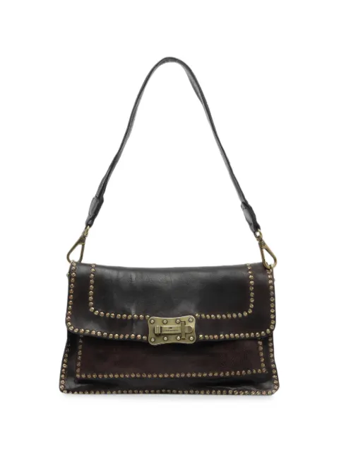 Campomaggi Agnese studded leather shoulder bag
