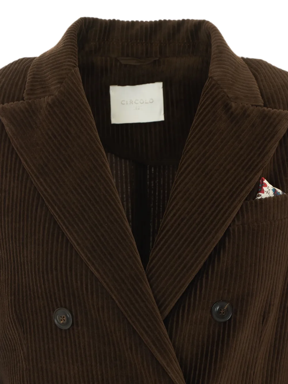 Circolo 1901 Ribfluwelen blazer Bruin