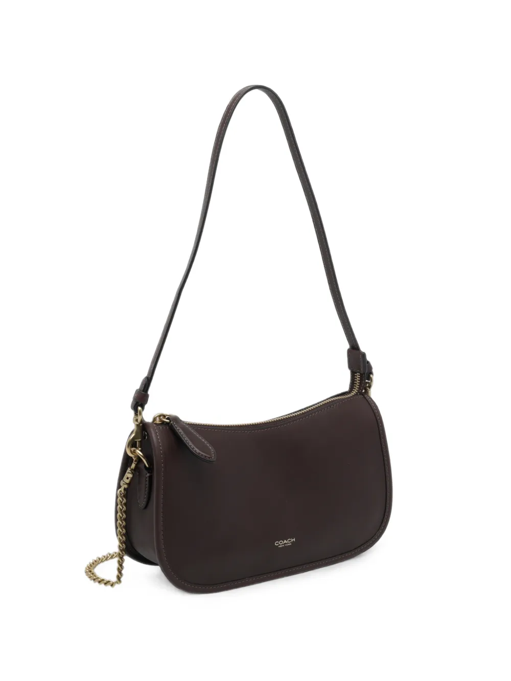 Coach Waverly leather shoulder bag - Marrone