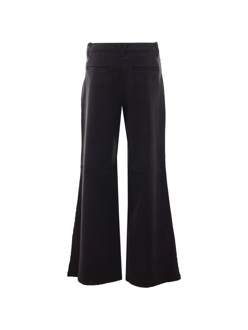 LIU JO Jeans met wijde pijpen en opgestikte zak Zwart