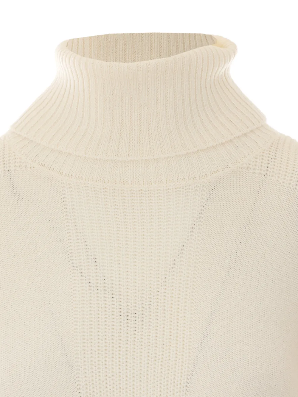 LIU JO Coltrui van wolblend met knopen Beige