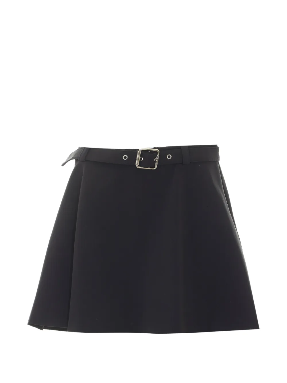 PINKO belted A-line skirt - Nero