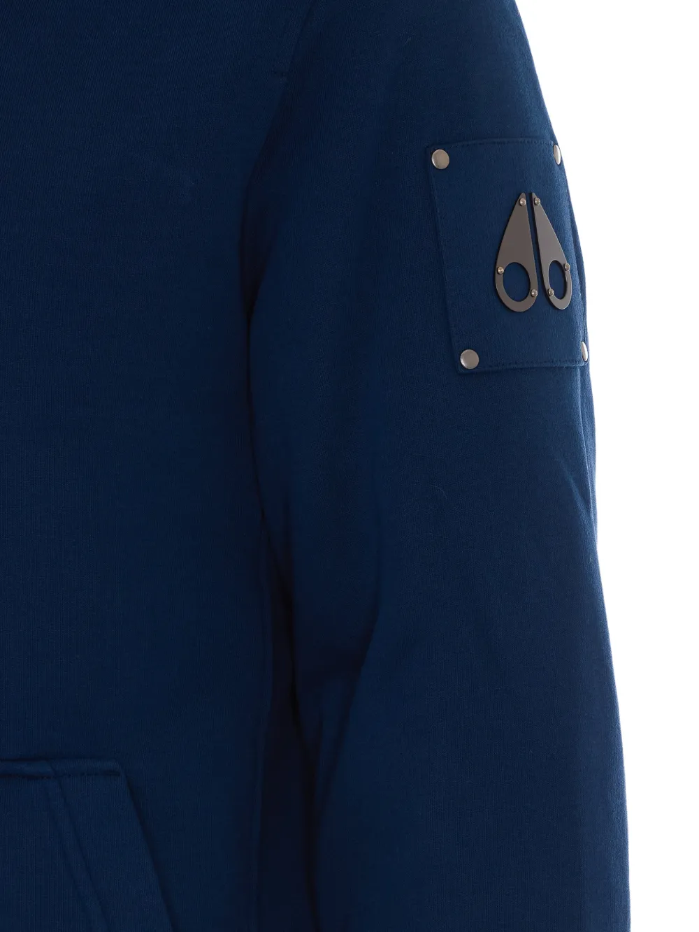 Moose Knuckles Hoodie met rits Blauw