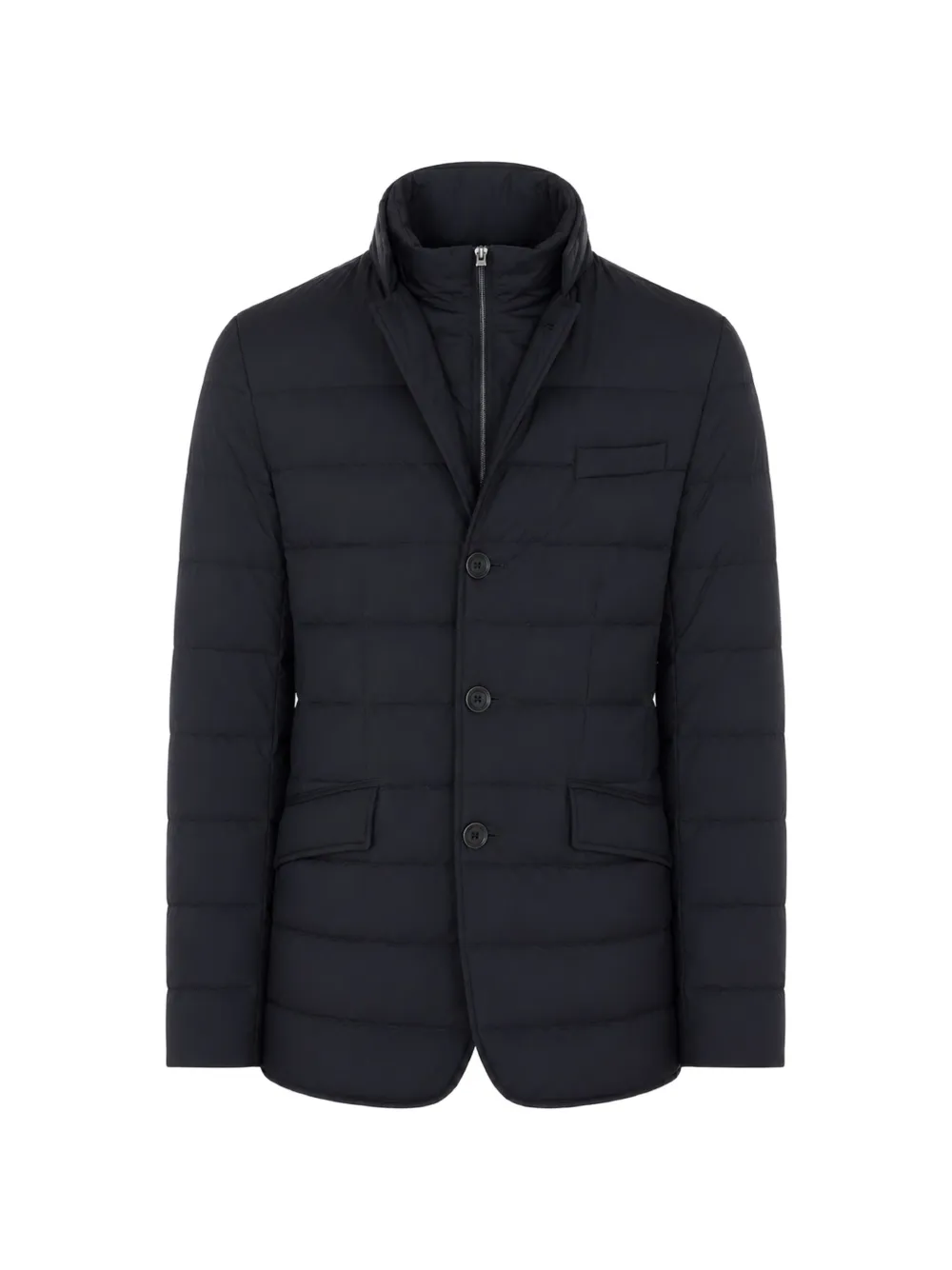 Herno La Giacca padded high-neck jacket - Schwarz