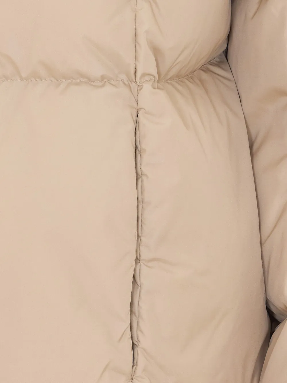 Herno Donsjack met kraag van imitatiebont Beige
