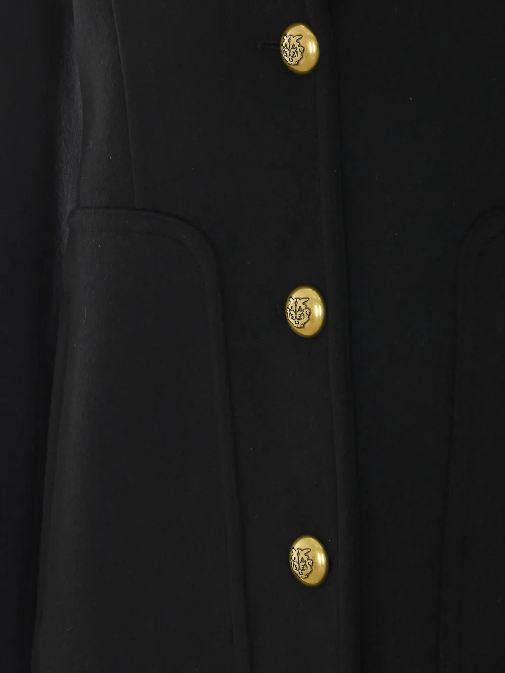 PINKO Coltrui met logo-knoop Zwart
