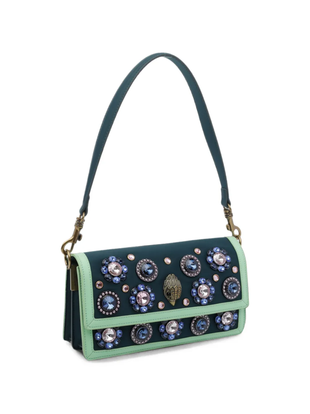 Kurt Geiger London Sloane Gem schoudertas Groen