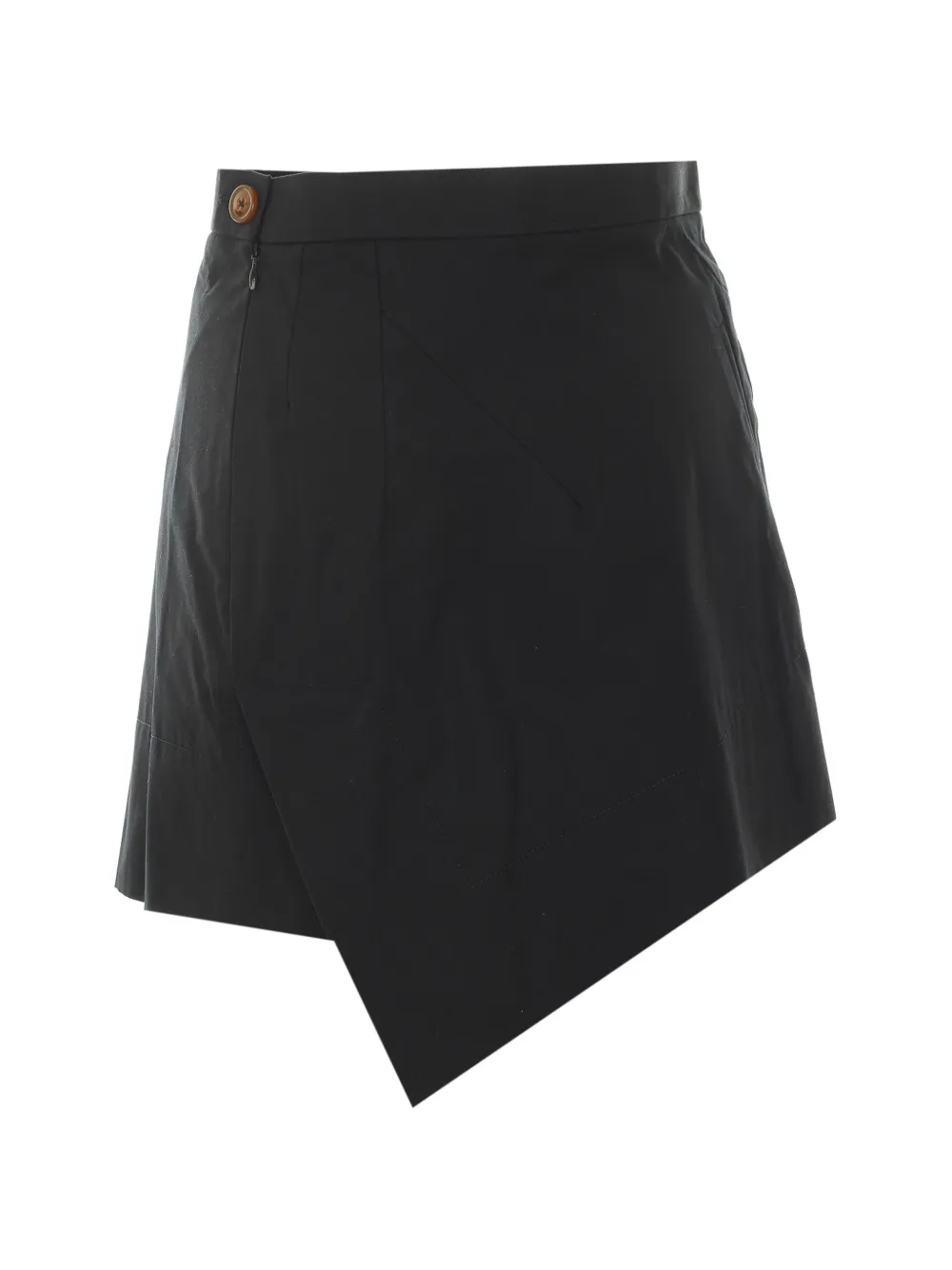 Vivienne Westwood asymmetric-hem mini skirt - Schwarz