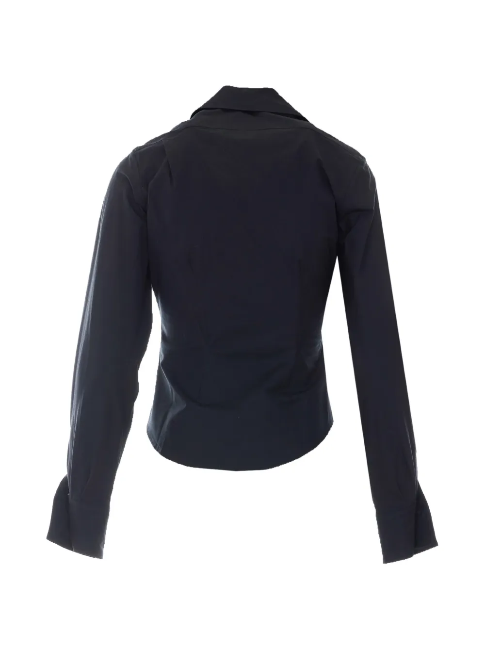 Vivienne Westwood Drunken gedrapeerde blouse Zwart