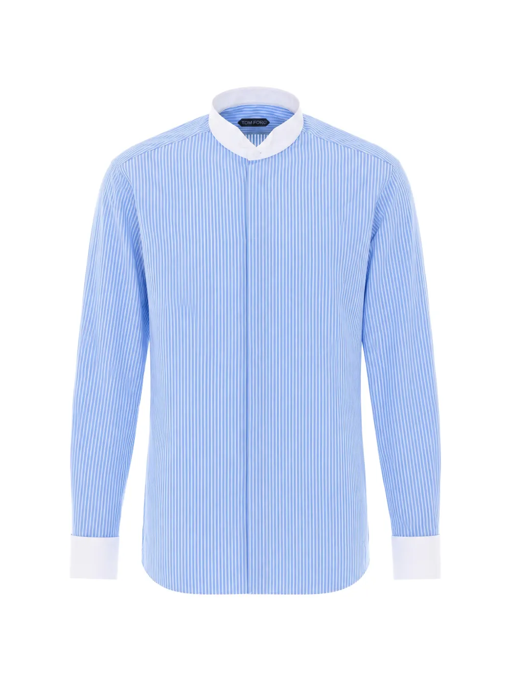 TOM FORD striped shirt - Blu