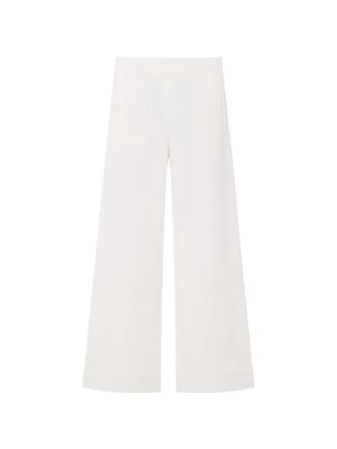 TRUE AVENUE Pensil corduroy wide-leg trousers