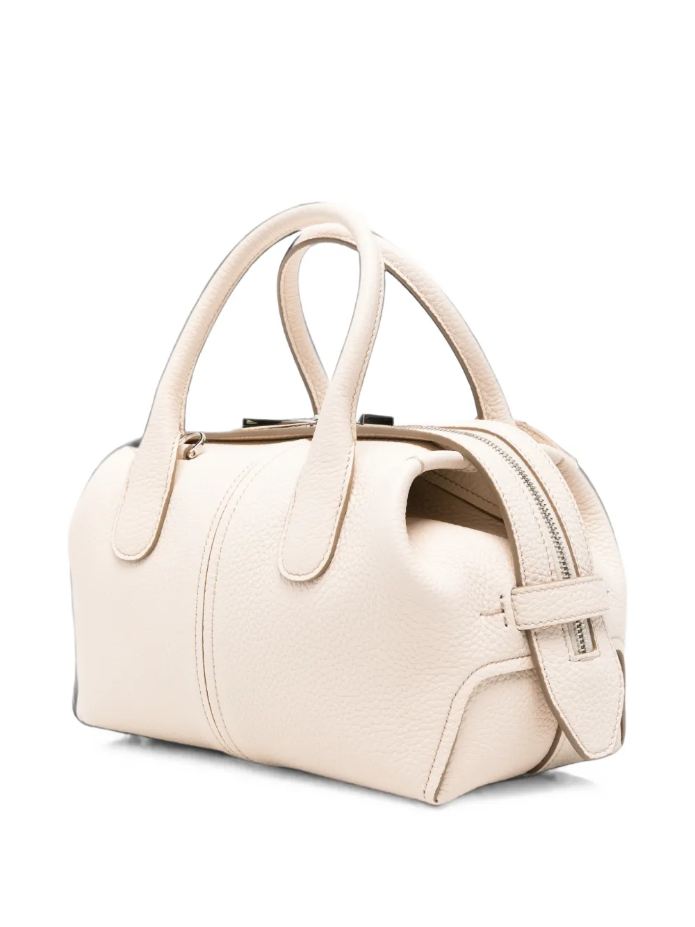 Tod's Shopper met logo-reliëf Beige