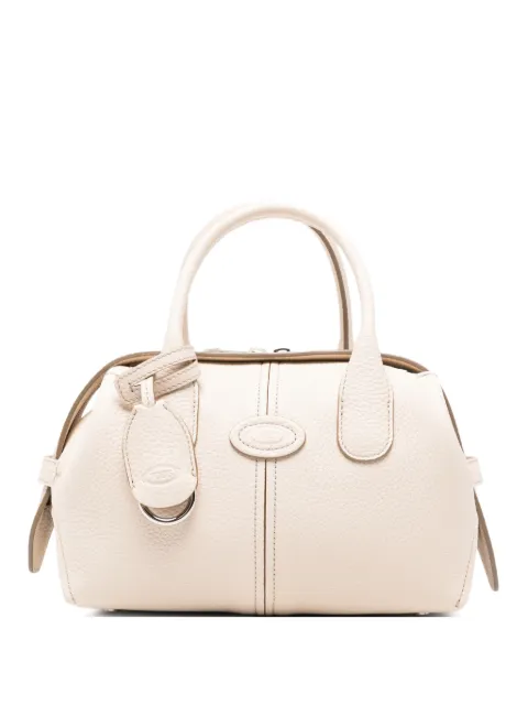 Tod's Di logo-embossed leather tote bag