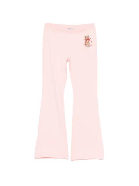 Moschino Kids Teddy Bear flared trousers