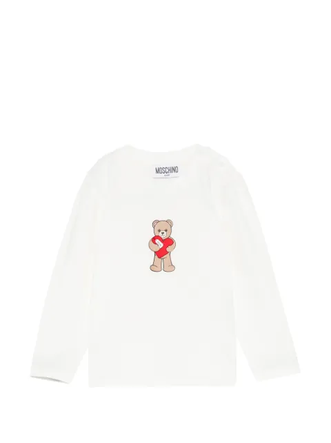 Moschino Kids t-shirt à imprimé Teddy Bear