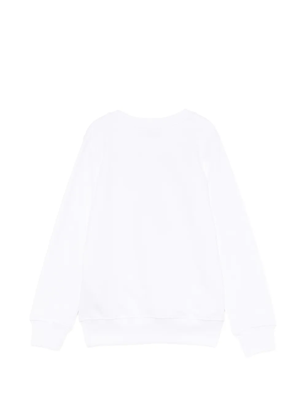 Moschino Kids Sweater met teddybeerprint Wit