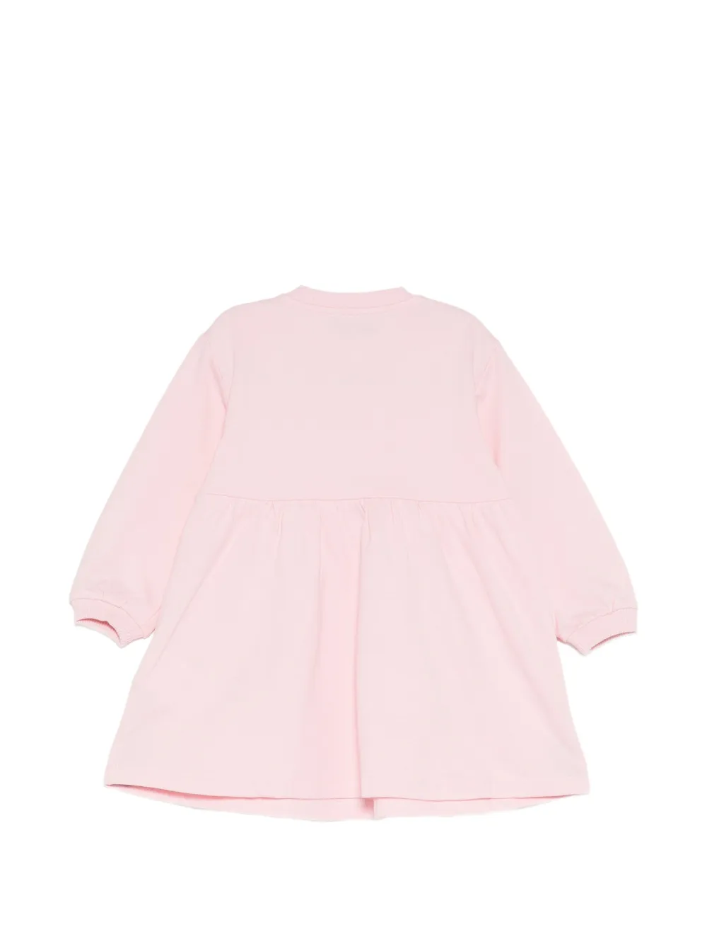 Moschino Kids Teddy Bear jurk met strikprint Roze