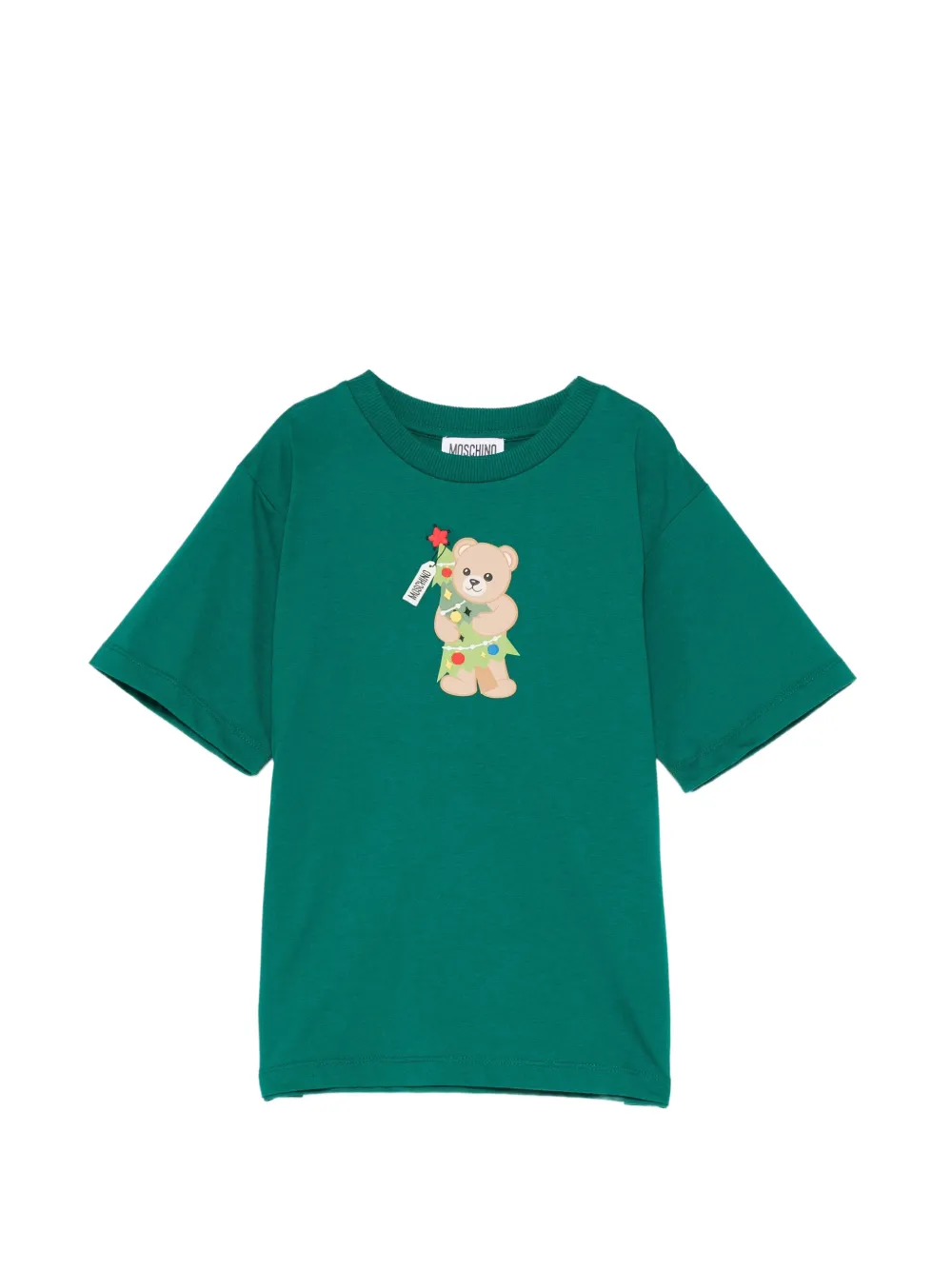 Moschino Kids T-shirt con stampa Teddy Bear - Verde