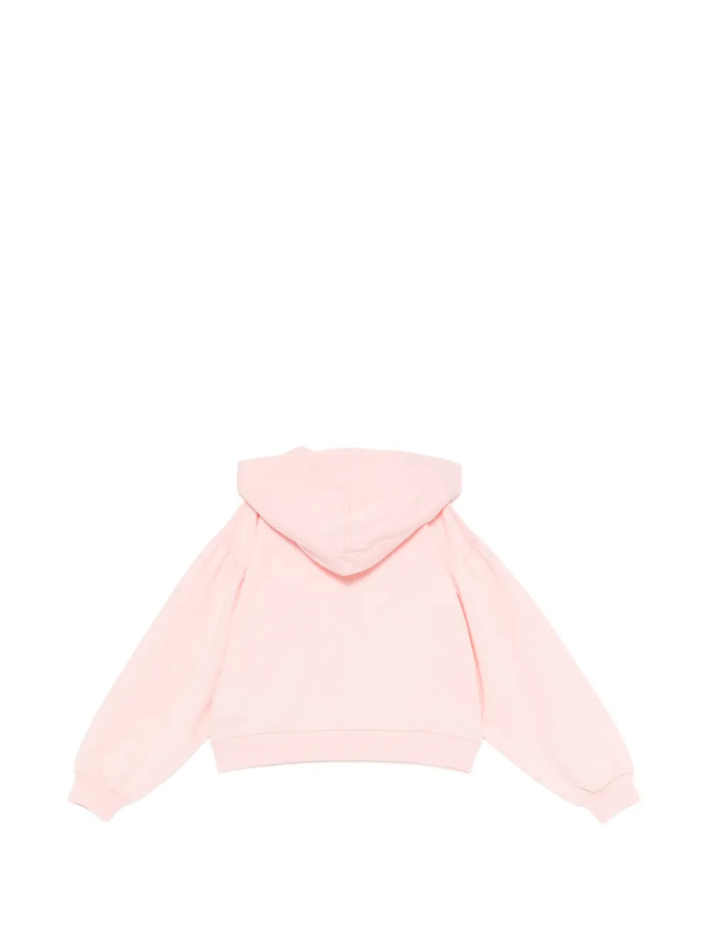 Moschino Kids Hoodie met teddybeerprint Roze