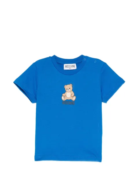Moschino Kids t-shirt à logo Teddy Bear