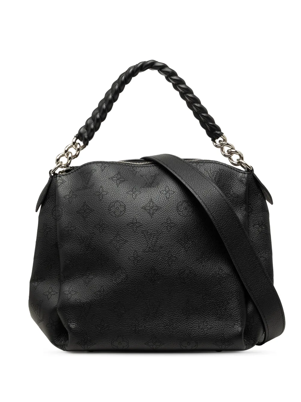 Louis Vuitton Pre-Owned 2019 Monogram Mahina Babylone Chain BB satchel - Schwarz
