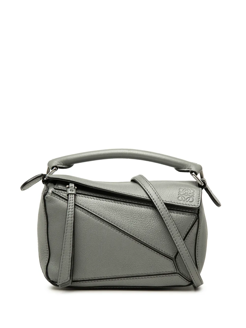 Loewe Pre-Owned 2014-2026 Mini Calfskin Puzzle satchel - Grau