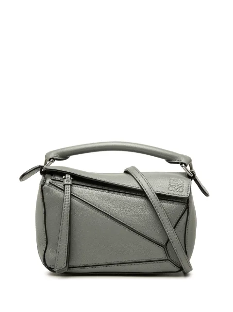 Loewe Pre-Owned 2014-2026 Mini Calfskin Puzzle satchel