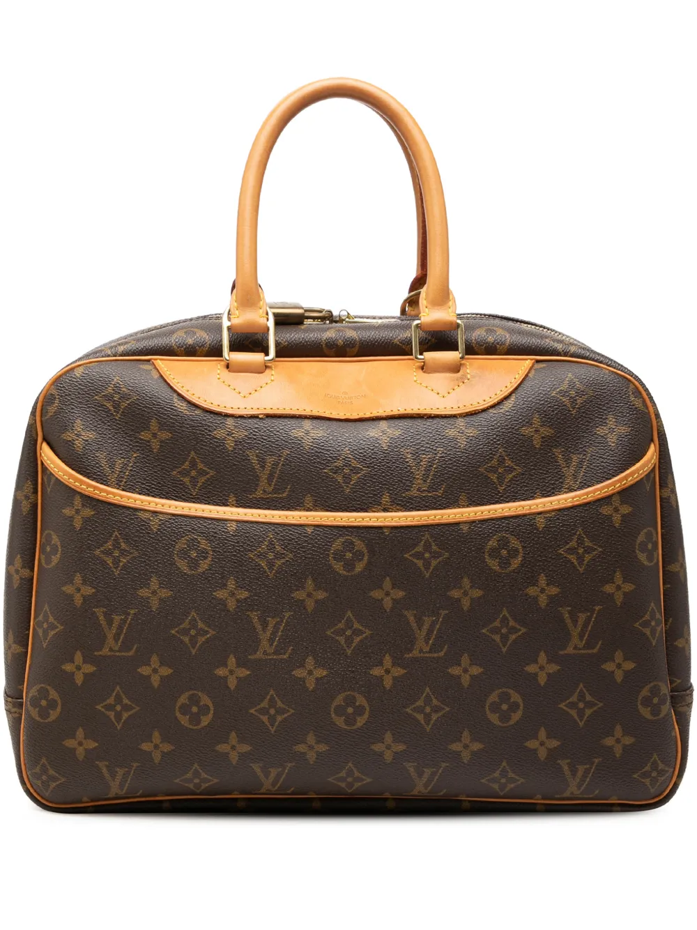 Louis Vuitton Pre-Owned 2003 Monogram Deauville handbag - Braun