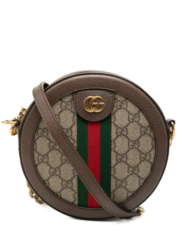 Gucci Pre-Owned 2016-2026 ミニ GGスプリーム ウェブ オフィディア 
