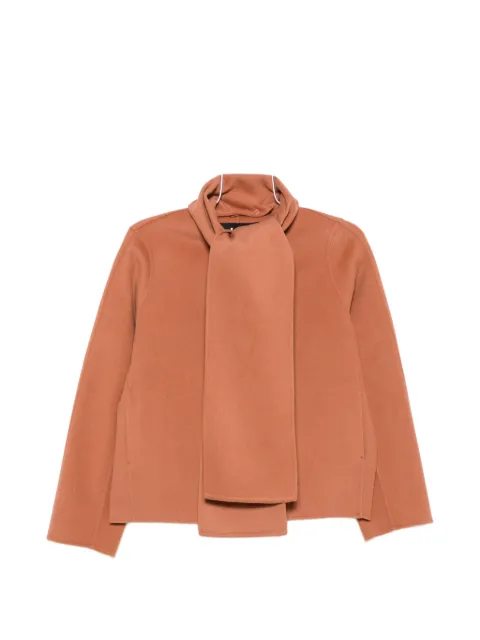Luisa Cerano scarf-detail wool jacket