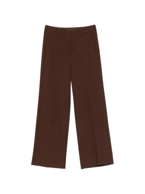 Luisa Cerano pleated wide-leg trousers