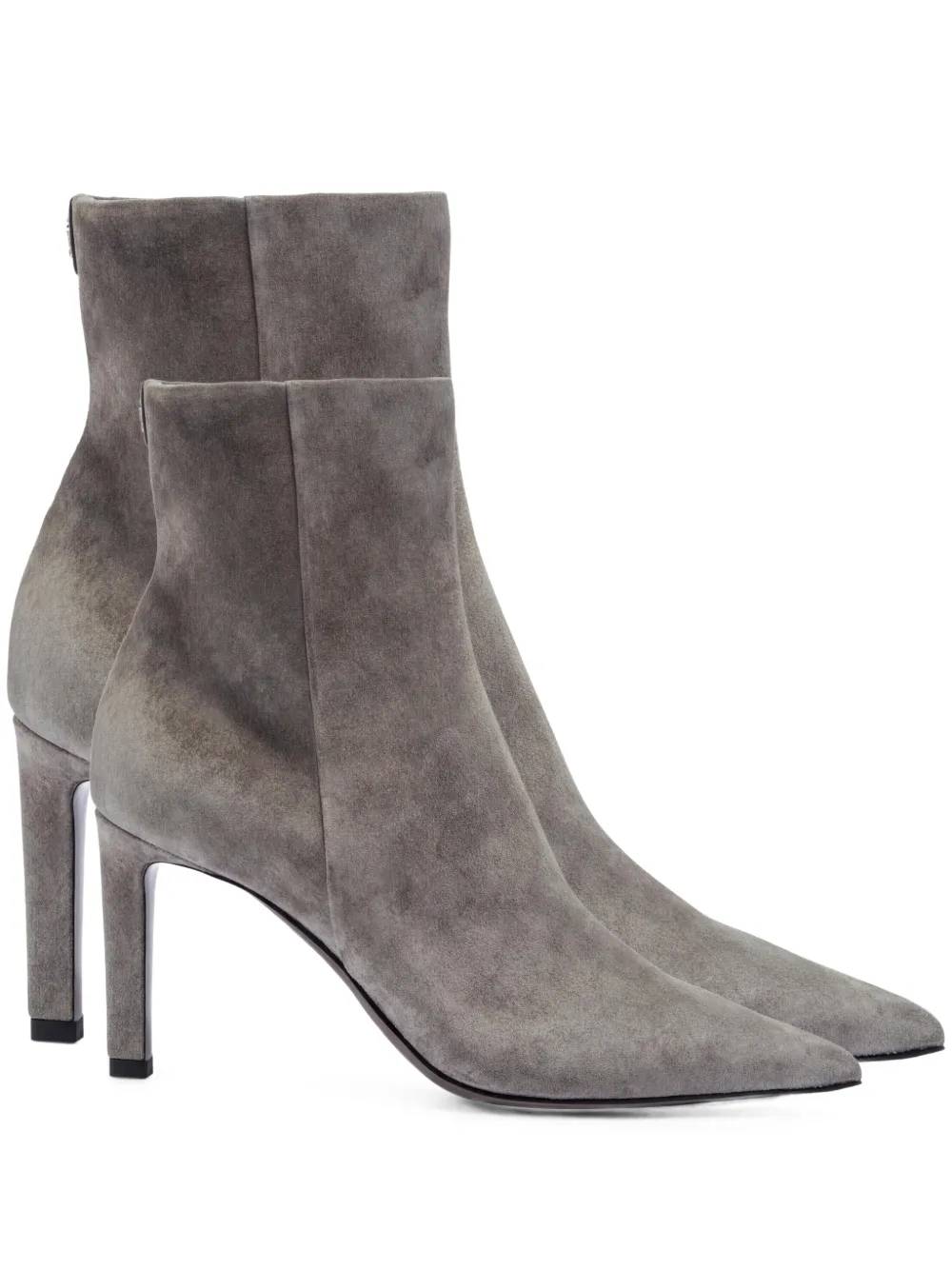 Jimmy Choo Frankie enkellaarzen 85 mm Grijs