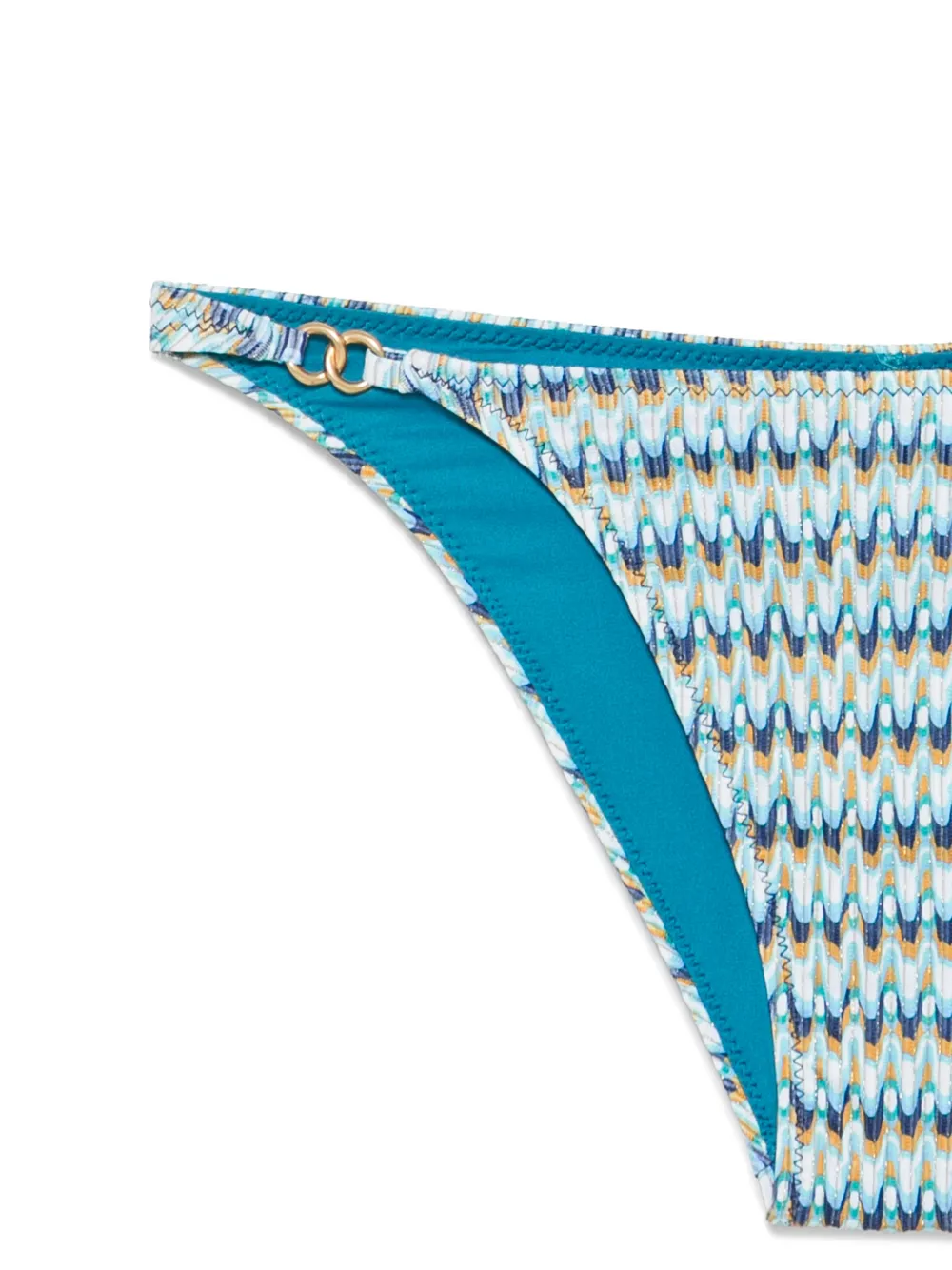 BANANA MOON Cabuya bikinislip met geometrische print Blauw