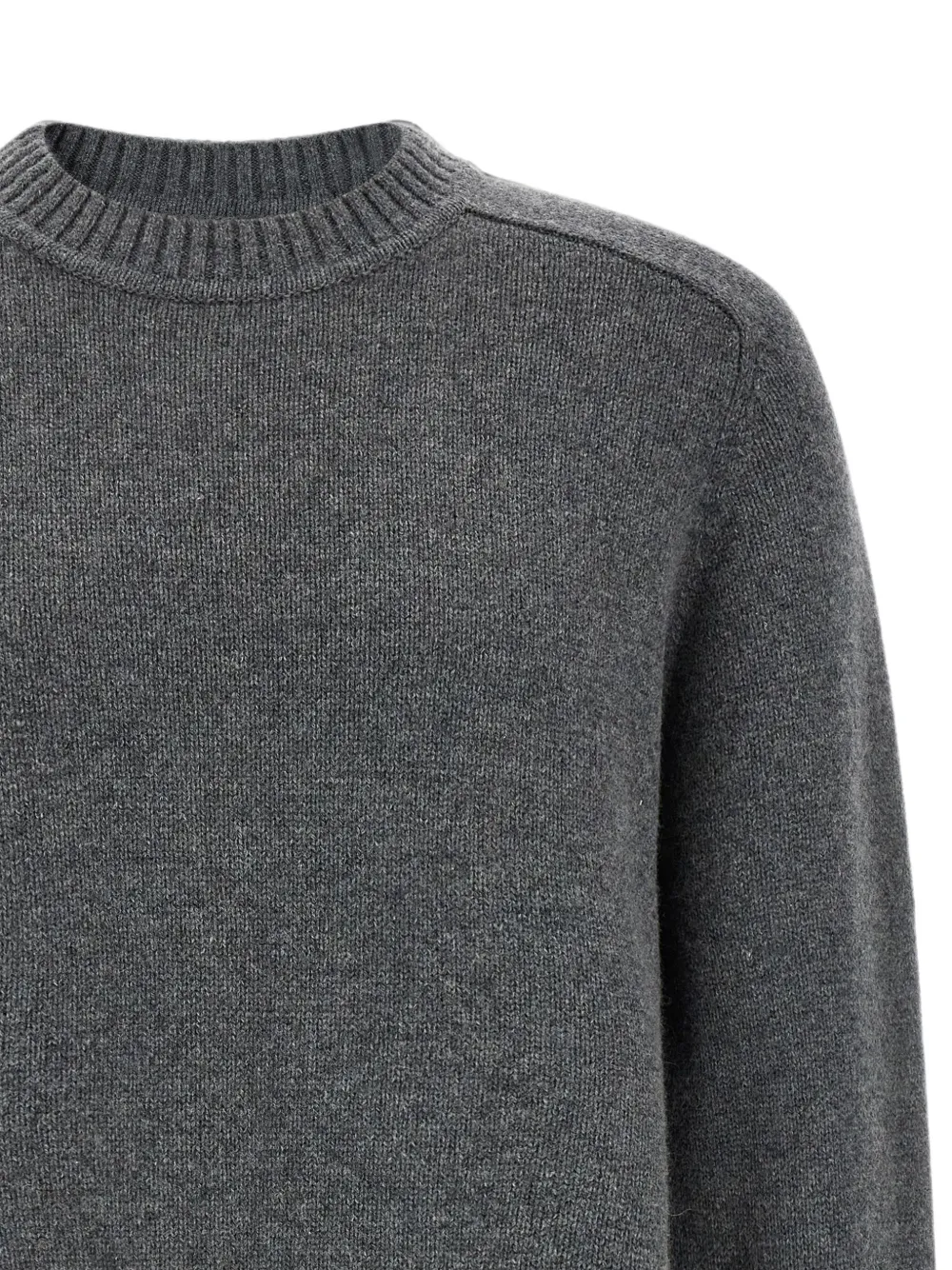 extreme cashmere Ordinary trui met zadelmouwen Grijs