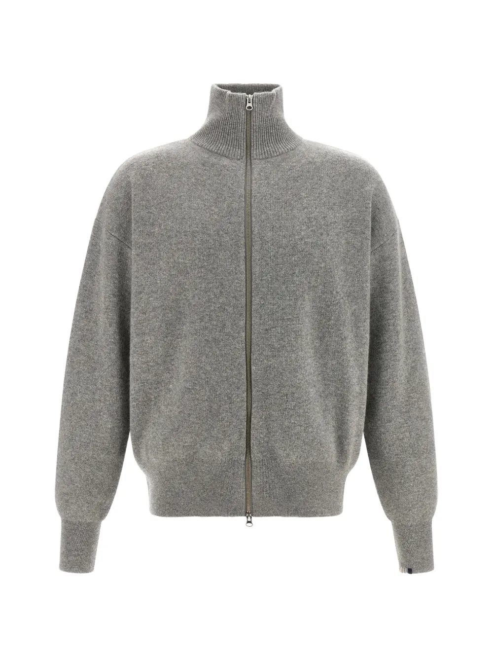 extreme cashmere n°319 Xtra Out zip-up cardigan - Grigio
