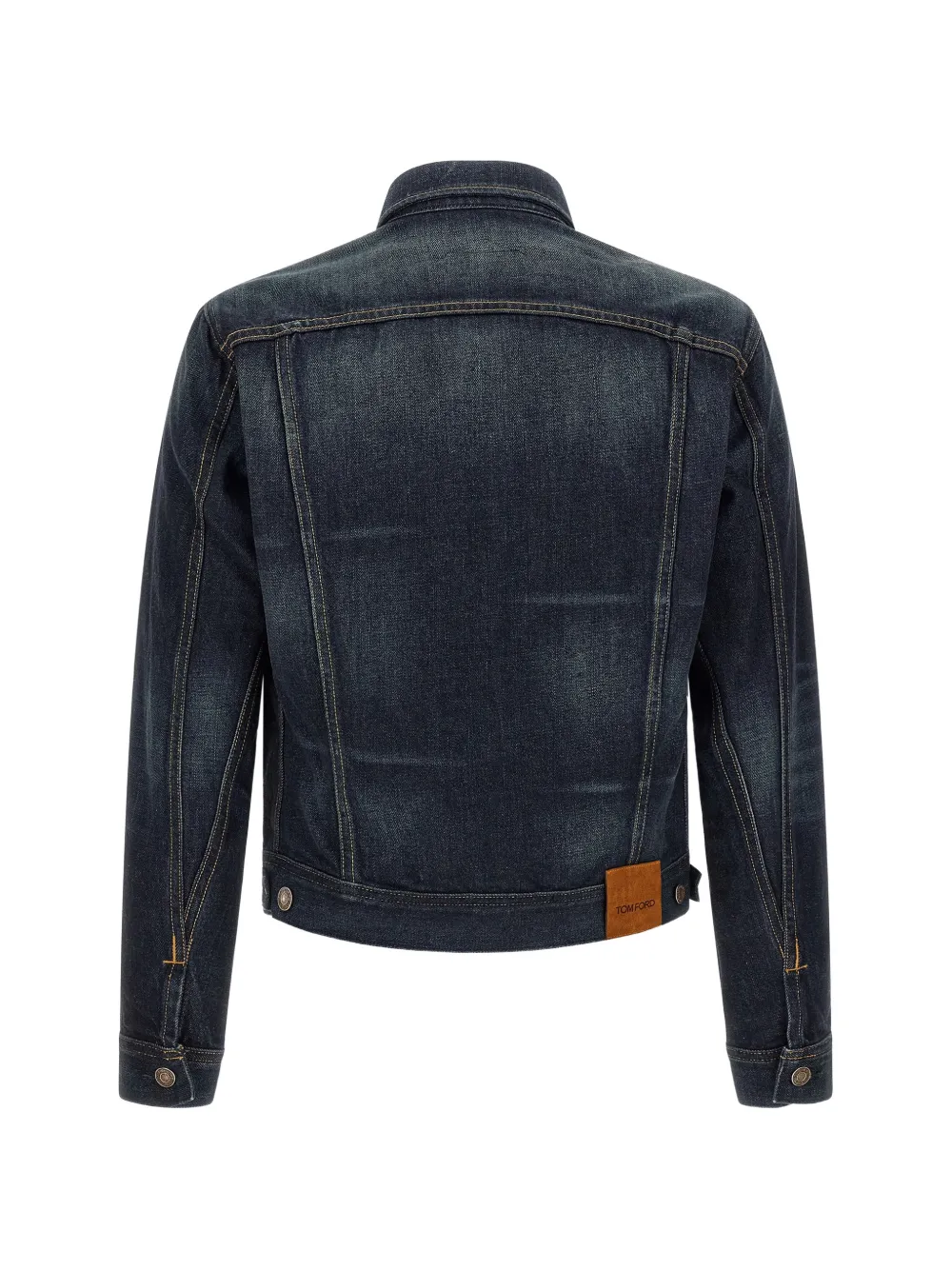 TOM FORD Selvedge Icon denim jack Blauw