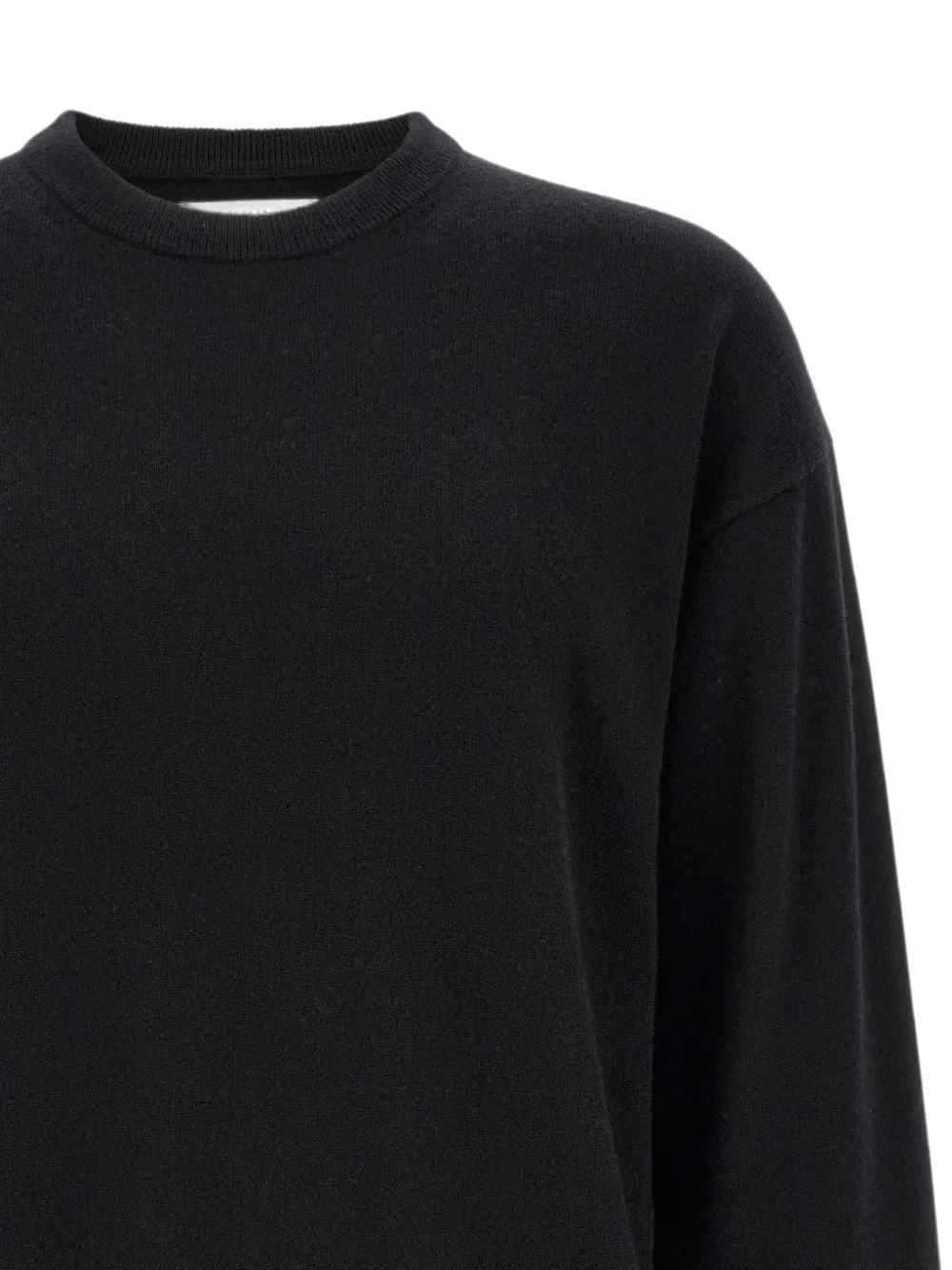extreme cashmere April trui met ronde hals Zwart