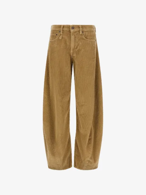 R13 Janine corduroy twisted-seam trousers