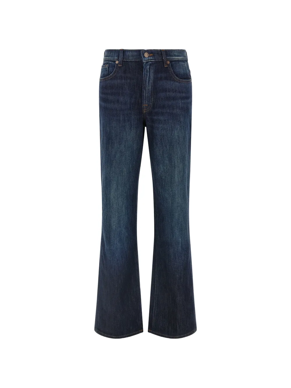 7 For All Mankind Stovepipe flared-leg jeans - Blau